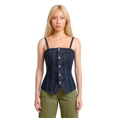 потник,дамски,ризи,мъжки,ризи,g,star,kick,slim,fit,sleeveless,shirt,blue,(rinsed)