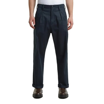 панталони,тип,чино,мъжки,панталони,дамски,панталони,g,star,pleated,relaxed,fit,chino,pants,blue,(salute)