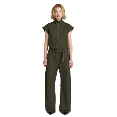 гащеризон,дамски,гащеризони,g,star,soft,sculpt,loose,fit,jumpsuit,green,(asfalt)