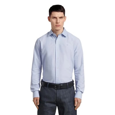 риза,с,дълъг,ръкав,дамски,ризи,мъжки,ризи,g,star,the,hendrik,slim,fit,long,sleeve,shirt,blue,(light,wave)