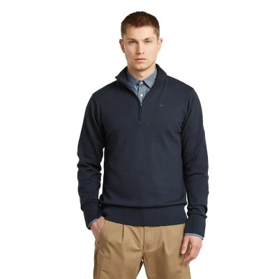 блуза,мъжки,пуловери,дамски,пуловери,g,star,the,olivier,half,zip,sweater,blue,(salute)