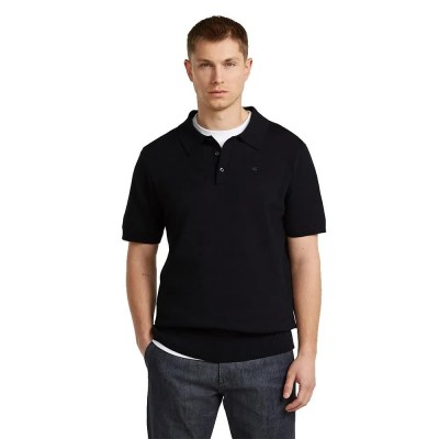 мъжки,блузи,с,яка,g,star,the,willem,short,sleeve,polo,black,(dark,black)