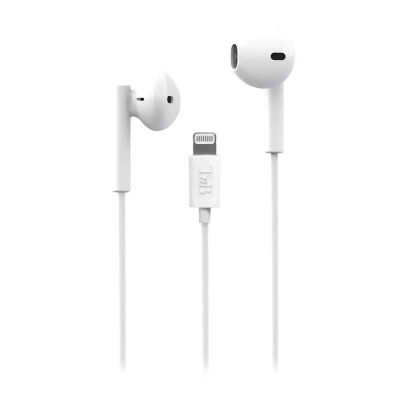 слушалки,слушалки,tnb,lightning,earphones,white,(white)