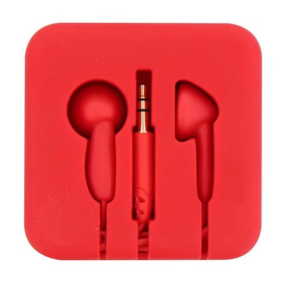 слушалки,слушалки,tnb,pocket,earphones,red,(red)