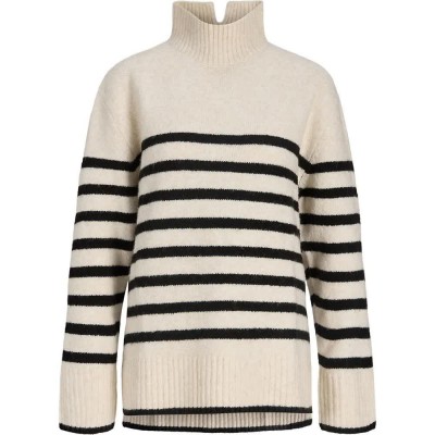 блуза,дамски,пуловери,дамски,плетени,дрехи,jack,&,jones,aliza,diverse,jjxx,high,neck,sweater,beige,(vanilla,ice,black)