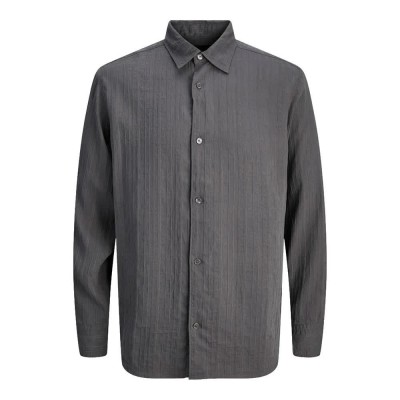 риза,с,дълъг,ръкав,мъжки,ризи,jack,&,jones,blakingston,dobby,long,sleeve,shirt,grey,(volcanic,ash)