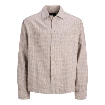 мъжки,якета,дамски,якета,и,палта,jack,&,jones,blamatt,linen,blend,overshirt,beige,(aluminum)