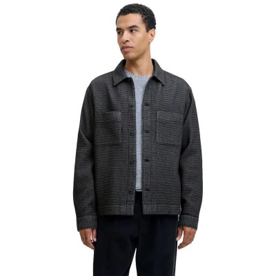 мъжки,якета,дамски,якета,и,палта,jack,&,jones,blarick,waffel,overshirt,grey,(black)