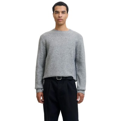 блуза,мъжки,пуловери,jack,&,jones,blawilson,knit,sweater,grey,(light,grey,melange)