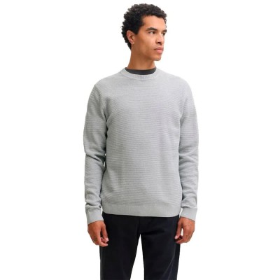 блуза,мъжки,пуловери,дамски,пуловери,jack,&,jones,bluriley,sweater,grey,(light,grey,melange)