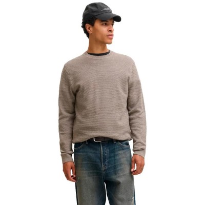 блуза,мъжки,пуловери,дамски,пуловери,jack,&,jones,bluriley,sweater,grey,(morel,twist)