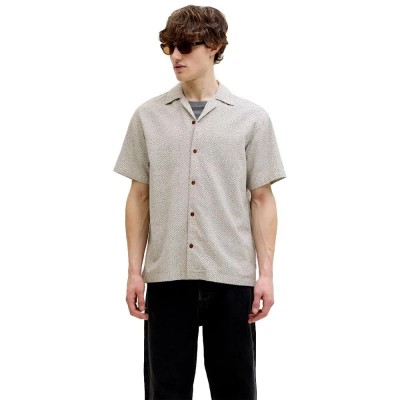 риза,с,къс,ръкав,дамски,ризи,мъжки,ризи,jack,&,jones,bluwinson,print,dobby,short,sleeve,shirt,beige,(moonstruck,relaxfit)