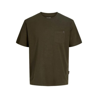 тениска,мъжки,тениски,дамски,тениски,jack,&,jones,edover,slub,short,sleeve,t,shirt,green,(rosin)