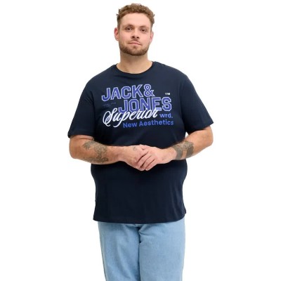 тениска,мъжки,тениски,дамски,тениски,jack,&,jones,elogo,short,sleeve,t,shirt,blue,(navy,blazer)