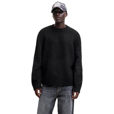 блуза,мъжки,пуловери,jack,&,jones,fade,knit,sweater,black,(black)