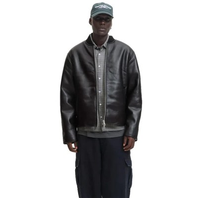 яке,мъжки,якета,дамски,якета,и,палта,jack,&,jones,fade,pu,bomber,bomber,jacket,black,(black)