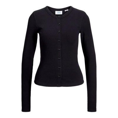 жилетка,дамски,пуловери,дамски,плетени,дрехи,jack,&,jones,fifi,rib,jjxx,cardigan,black,(black)