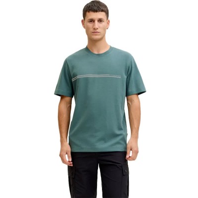 тениска,мъжки,тениски,дамски,тениски,jack,&,jones,fusion,chest,brand,short,sleeve,t,shirt,blue,(north,atlantic)