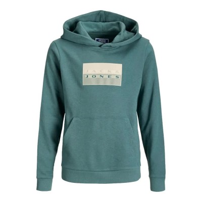 суичър,детски,блузи,jack,&,jones,fusion,graphic,hoodie,green,(north,atlantic)