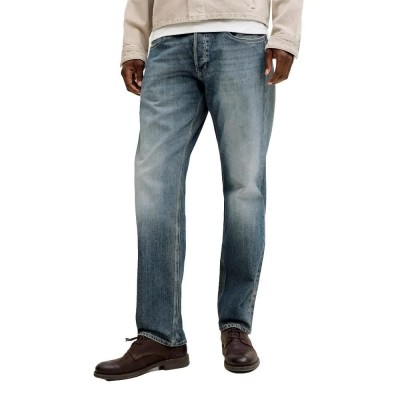 дънки,мъжки,панталони,дамски,панталони,jack,&,jones,imike,wells,048,jeans,blue,(blue,denim,mid,blue)