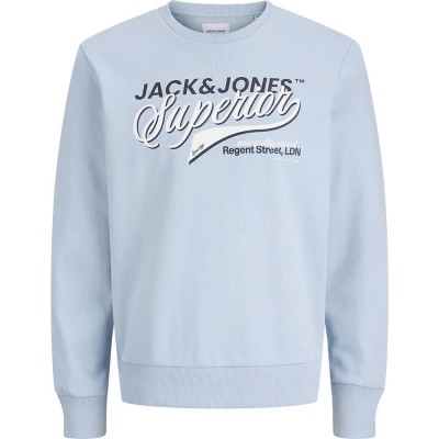 блуза,детски,блузи,jack,&,jones,logo,sweatshirt,blue,(celestial,blue)