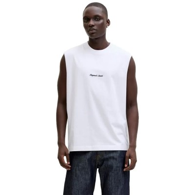 тениска,мъжки,тениски,дамски,тениски,jack,&,jones,norrebro,emb,sleeveless,t,shirt,white,(bright,white)