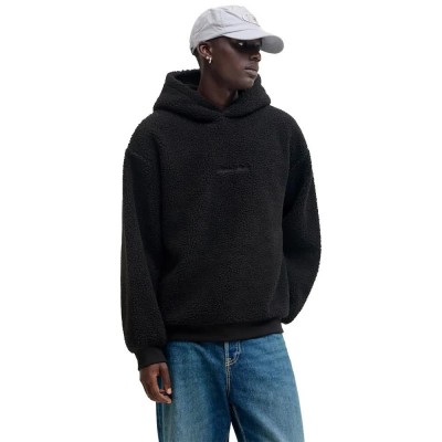 суичър,мъжки,пуловери,jack,&,jones,norrebro,teddy,hoodie,black,(black)