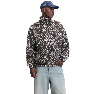 блуза,мъжки,пуловери,jack,&,jones,paddy,teddy,t25,half,zip,sweatshirt,grey,(asphalt)