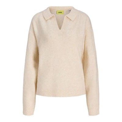 блуза,дамски,пуловери,дамски,плетени,дрехи,jack,&,jones,pia,diverse,knit,jjxx,sweater,beige,(vanilla,ice)