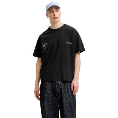 тениска,мъжки,тениски,дамски,тениски,jack,&,jones,sanremo,typo,short,sleeve,t,shirt,black,(black)