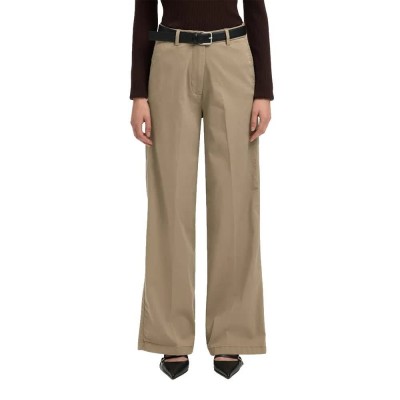 панталони,дамски,панталони,selected,wide,mille,high,waist,pants,beige,(greige)