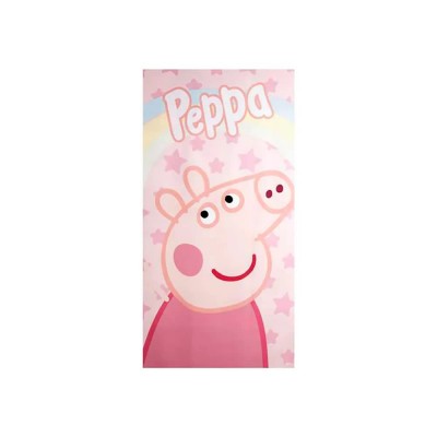 хавлиена,кърпа,хавлии,peppa,pig,peppa,pig,70x140x,cm,microfiber,towel,pink,(multicolor)