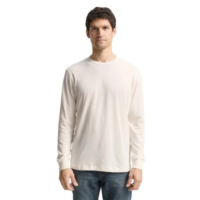 тениска,мъжки,тениски,дамски,тениски,tom,tailor,1048597,long,sleeve,t,shirt,white,(gardenia,white)
