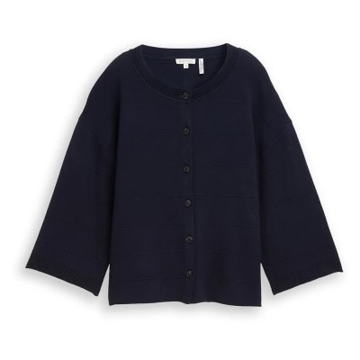 жилетка,мъжки,пуловери,дамски,пуловери,tom,tailor,1049194,cardigan,blue,(sky,captain,blue)