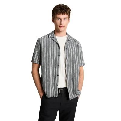 риза,с,къс,ръкав,дамски,ризи,мъжки,ризи,tom,tailor,1049676,short,sleeve,shirt,grey,(black,greyish,stripe)