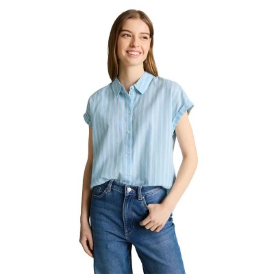 риза,с,къс,ръкав,дамски,ризи,мъжки,ризи,tom,tailor,1050272,short,sleeve,shirt,blue,(blue,white,stripe)