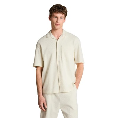 риза,с,къс,ръкав,дамски,ризи,мъжки,ризи,tom,tailor,1050367,short,sleeve,shirt,beige,(wool,white)