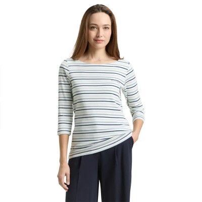 тениска,мъжки,тениски,дамски,тениски,tom,tailor,1050415,t,shirt,white,(blue,haze,multicolor,stripe)