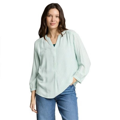 дамски,блузи,tom,tailor,1050771,blouse,green,(blue,haze,white,stripe)