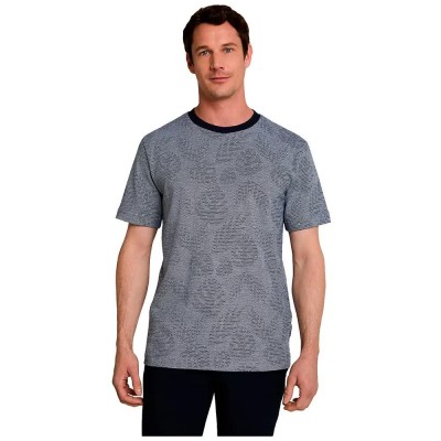 тениска,мъжки,тениски,дамски,тениски,tom,tailor,1051163,short,sleeve,t,shirt,grey,(navy,leaf,jacquard,design)