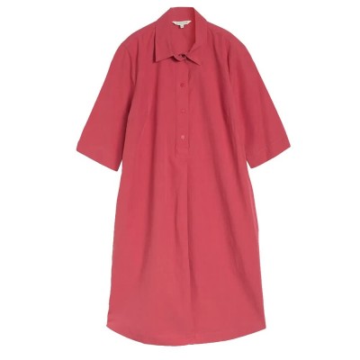 рокля,дамски,поли,и,рокли,tom,tailor,1051805,short,sleeve,dress,red,(berry,red)