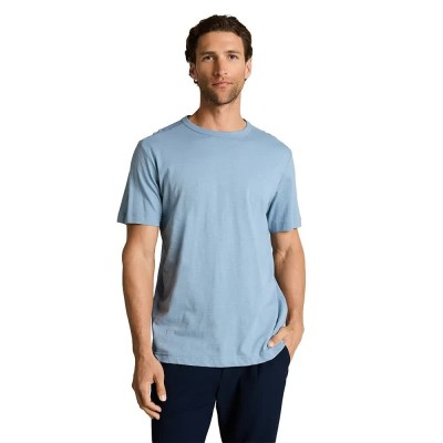 тениска,мъжки,тениски,дамски,тениски,tom,tailor,basic,print,short,sleeve,t,shirt,blue,(mountain,spring,blue)