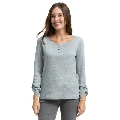 тениска,мъжки,тениски,дамски,тениски,tom,tailor,henley,long,sleeve,t,shirt,grey,(green,offwhite,small,stripe)