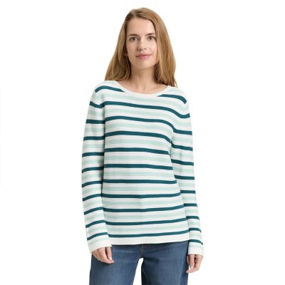 блуза,мъжки,пуловери,дамски,пуловери,tom,tailor,ottoman,sweater,blue,(mint,green,beige,stripe)