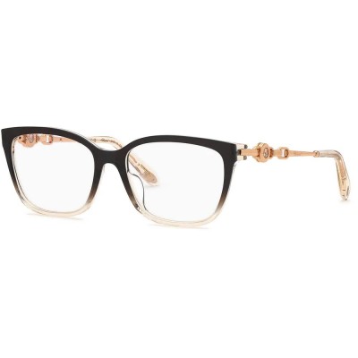 очила,chopard,vch420s,5406up,54x16x135,mm,reading,glasses,black,(shiny,brown,top+beige,base)