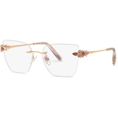 очила,chopard,vchm47s,5508fcs1,55x16x145,mm,reading,glasses,golden,(shiny,copper,gold)