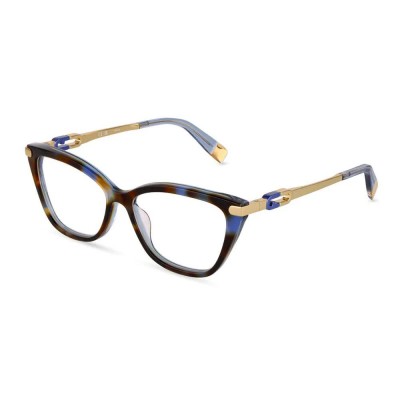 очила,furla,vfub03,540800,54x15x140,mm,reading,glasses,brown,(blue,havana+transp.blue)