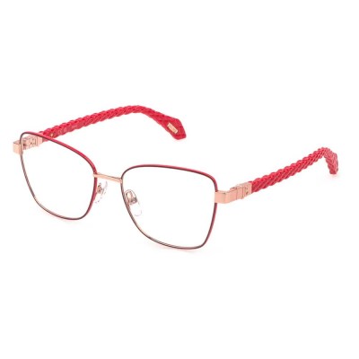 очила,just,cavalli,vjc166,5502am,55x17x140,mm,reading,glasses,red,(shiny,copper,gold,with,coloured,parts)