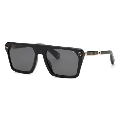 слънчеви,очила,слънчеви,очила,philipp,plein,spp228,590700,59x19x150,mm,sunglasses,black,(shiny,black)
