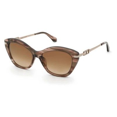 слънчеви,очила,слънчеви,очила,twinset,stw148,550vbl,55x17x140,mm,woman,sunglasses,brown,(striped,brown,pink)